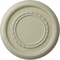 Ekena Millwork Federal Roped Small Ceiling Medallion (Fits Canopies up to 6"), 12 5/8"OD x 1 1/8"P, Clear Yellow CM12FECYF - alternate 1